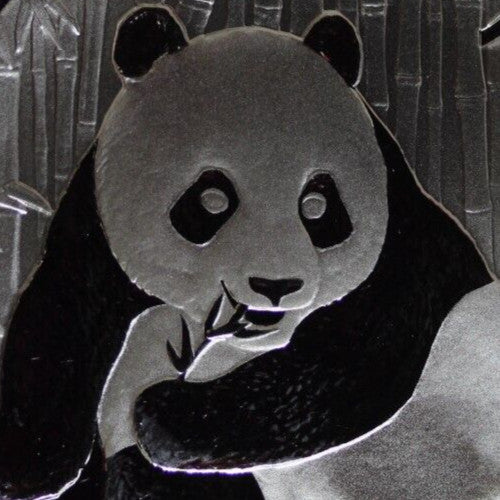 2015 Gem BU China Panda 1 OZ 999 Silver Same Coin In Pics Proof Like Capsule 51