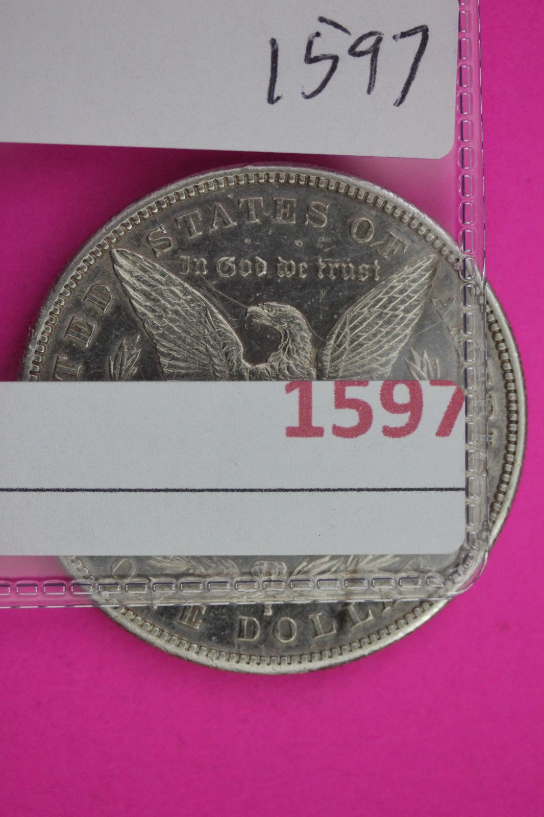 1886 S Morgan Lady Liberty Semi Key Date Silver Dollar Guaranteed Authentic 1597