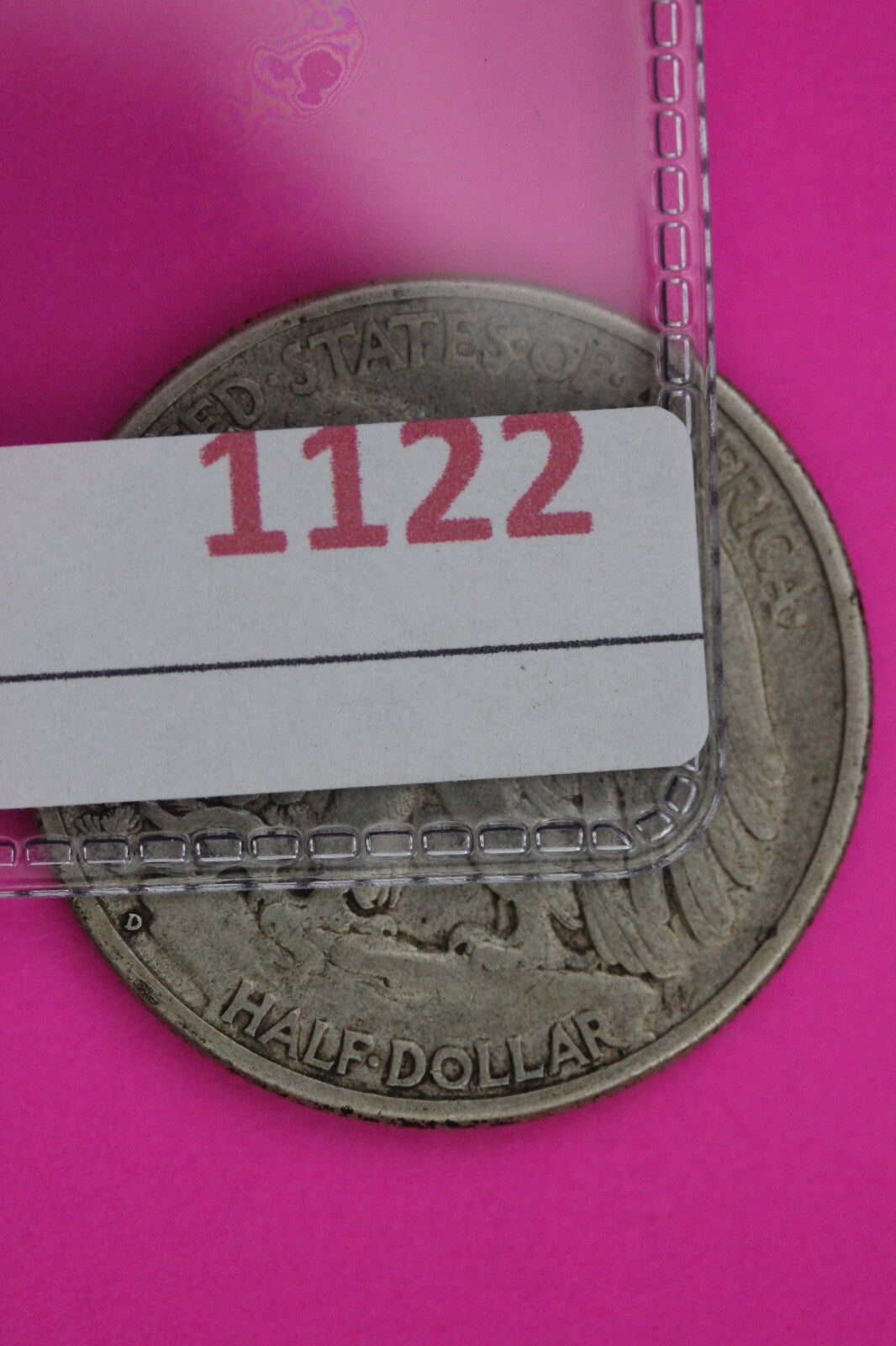 1937 D Walking Liberty Silver Half Dollar Guaranteed Authentic Genuine Coin 1122