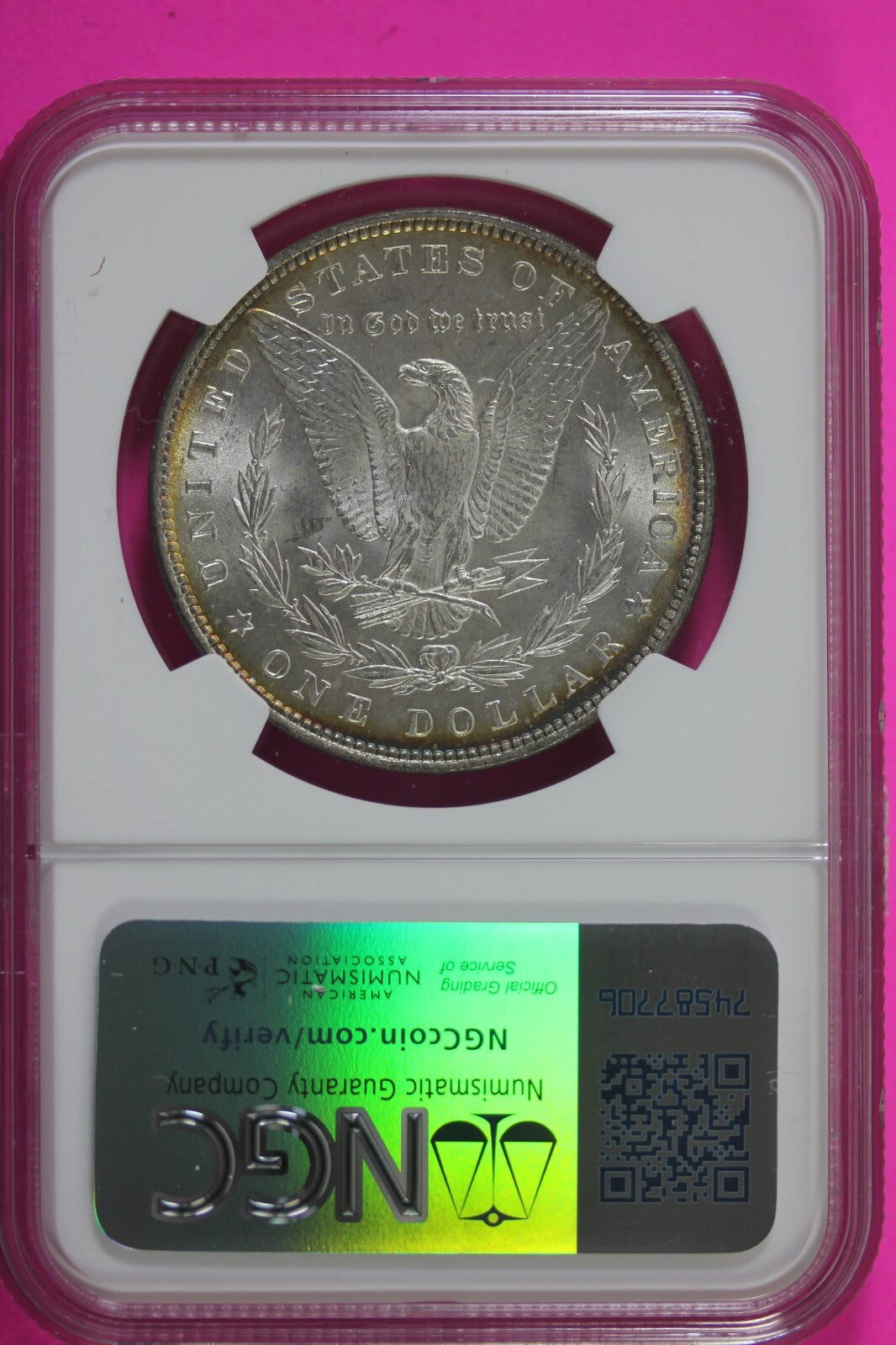 1883 P MS 63 Liberty Morgan Silver Dollar NGC Certified Graded Authentic 683