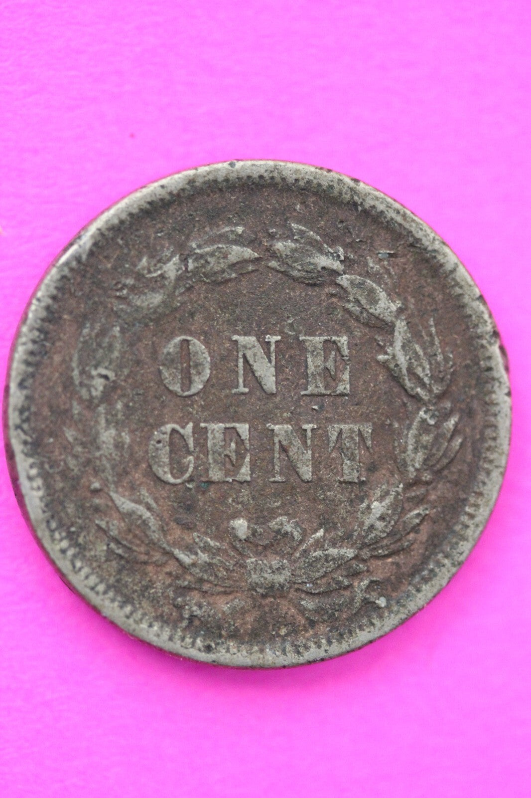 1859 Copper Nickel Indian Head Cent Penny Early Type Coin Exact Coin Pictured 68