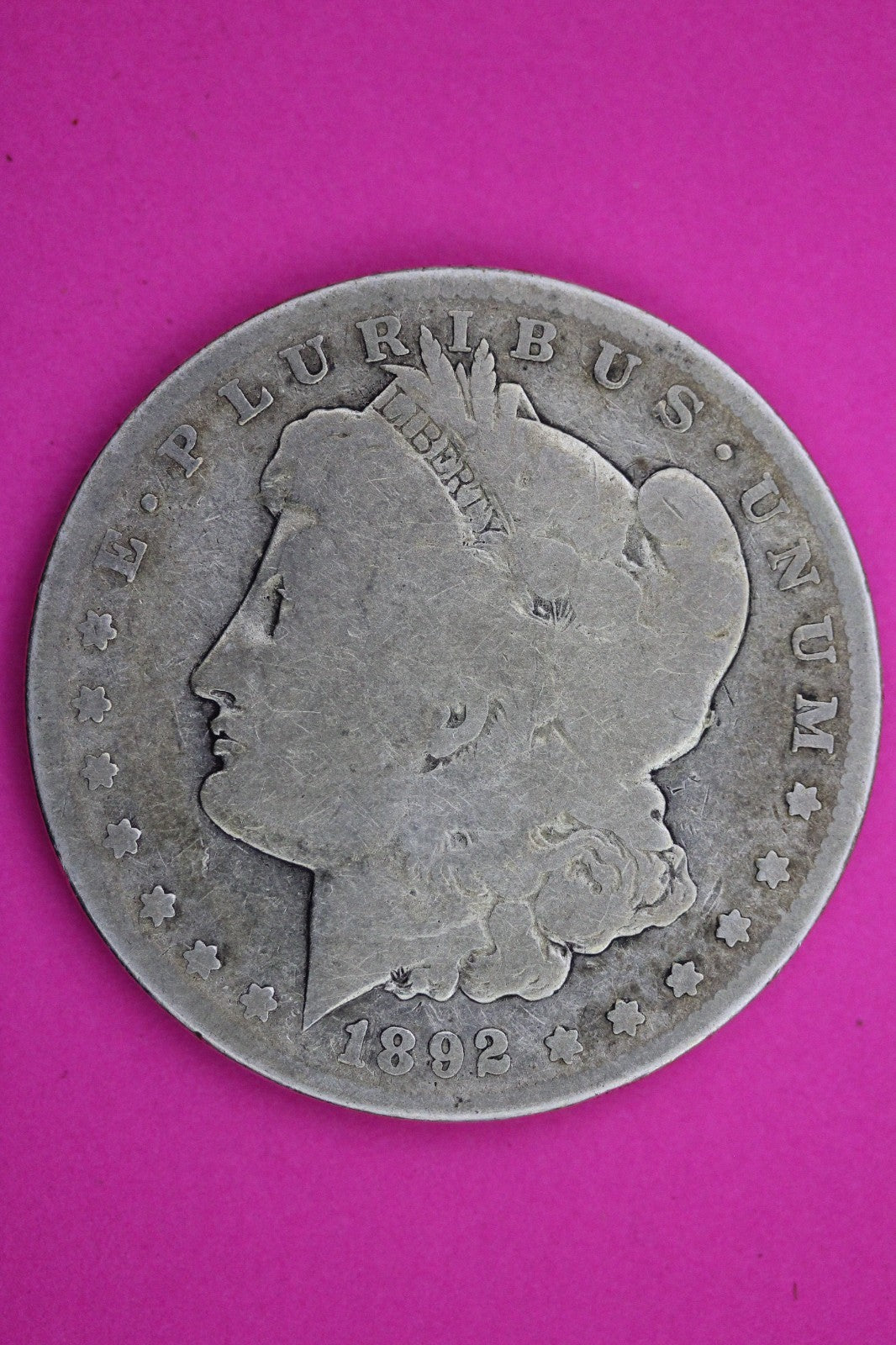 1892 S Morgan Silver Dollar Coin Guaranteed Authentic U.S.A American Seller 2310