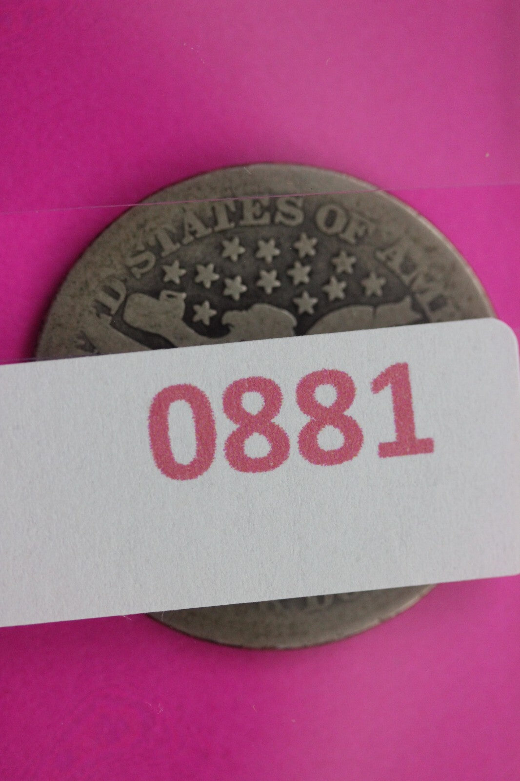 1913 P Barber Liberty Silver Quarter Scarce Guaranteed Authentic Rare Coin 0881