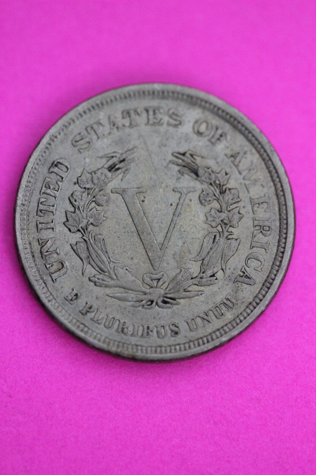 High Grade 1883 No Cents V Liberty Nickel Exact Coin Pictured Scarce Key Date 06