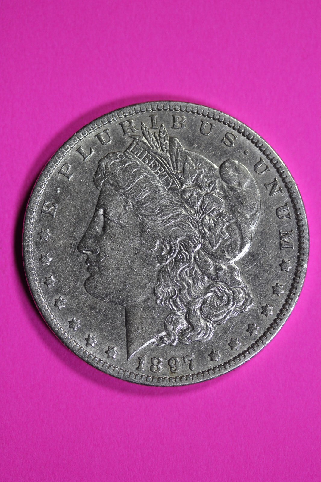 High Grade 1897 O Morgan Liberty Silver Dollar Key Date Coin New Orleans 194