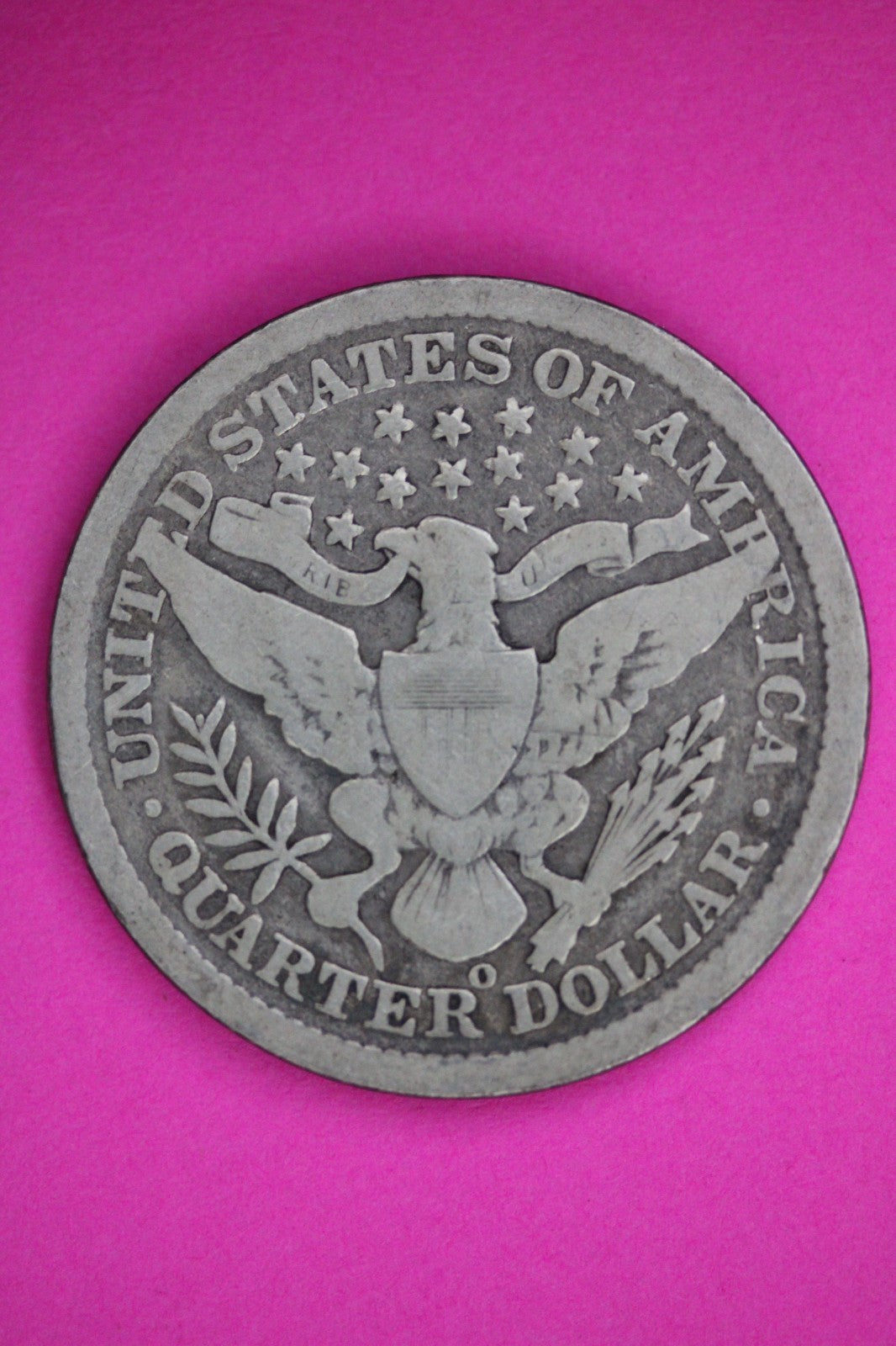 1898 O Barber Liberty Quarter Silver Guaranteed Authentic & Genuine Coin 2894