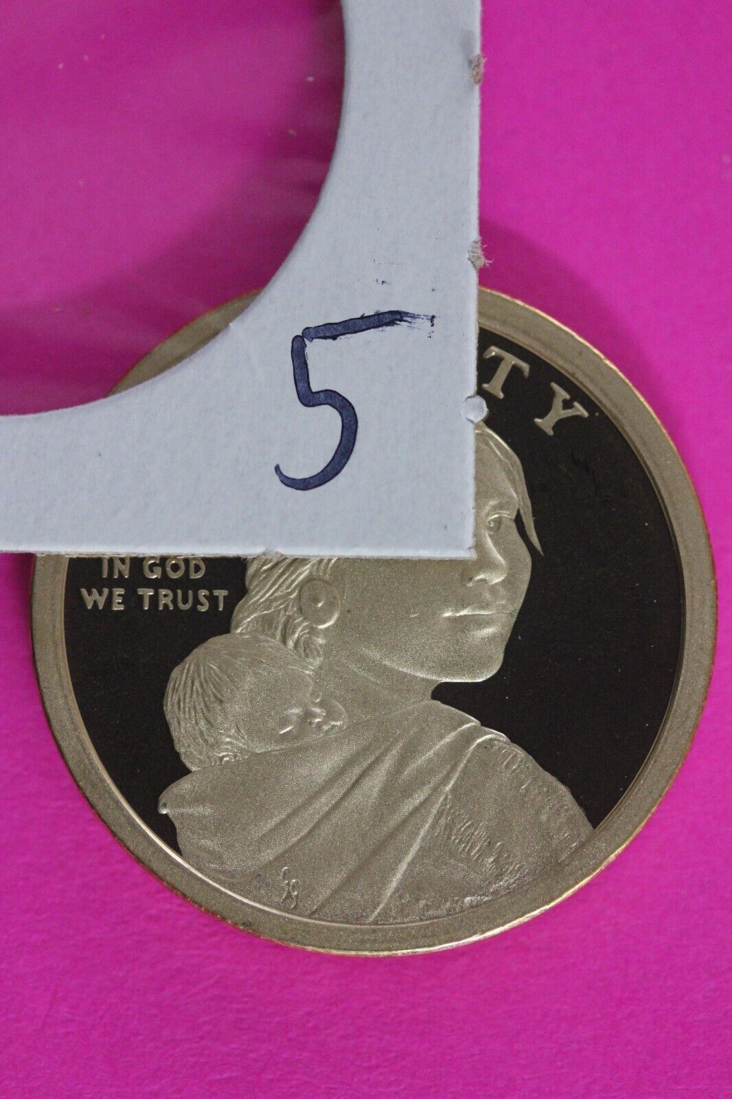 Proof 2016 S Code Talkers Sacagawea Dollar Deep Cameo Same Coin In Pics TOM 05