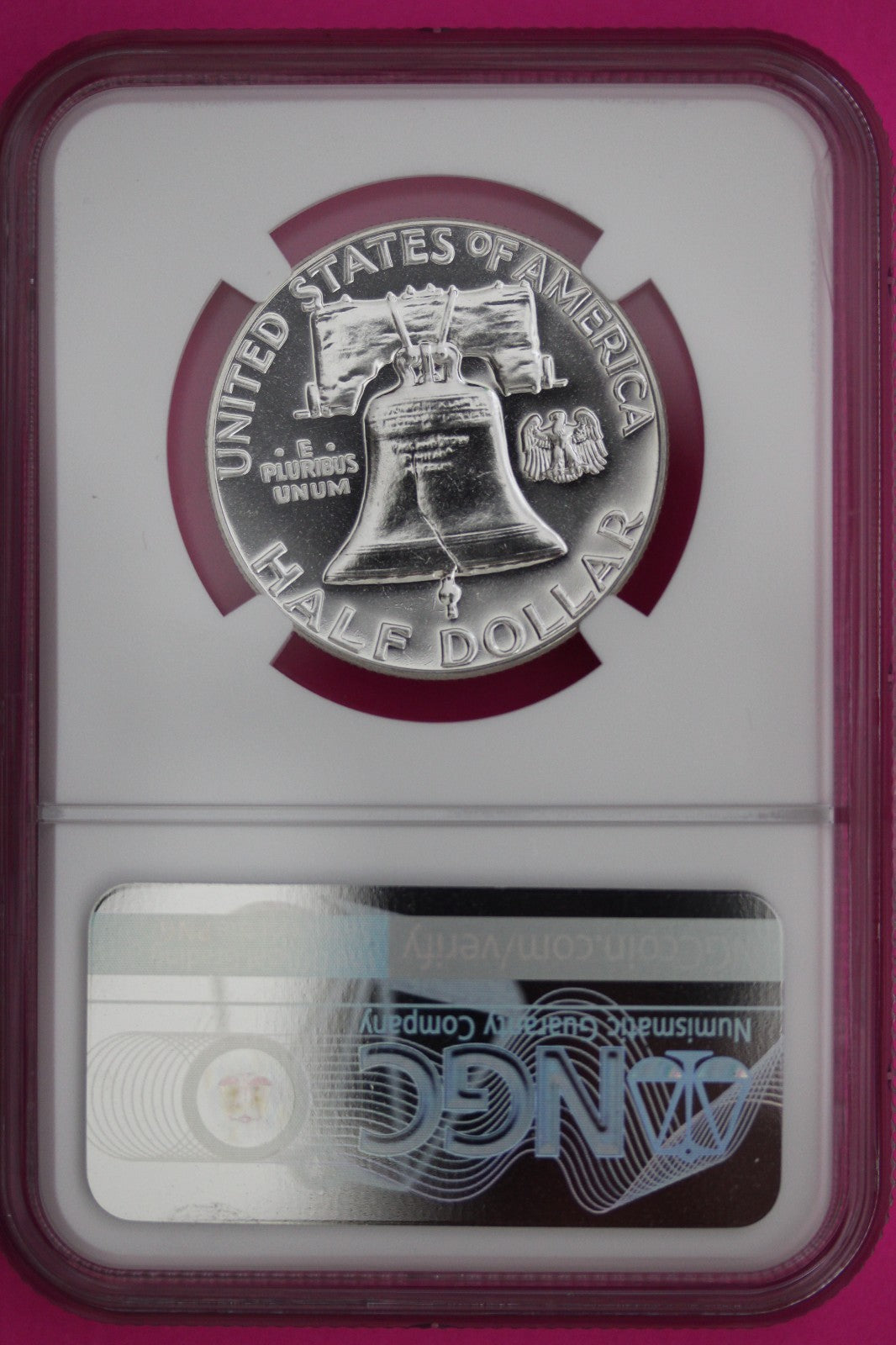 Mint Error 1961 PF 66 DDR FS-803 Ben Franklin Silver Half Dollar NGC Slab 449