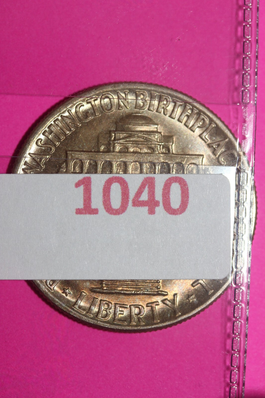 High Grade 1951 Booker T Washington Commemorative Silver Half Dollar Coin 1040