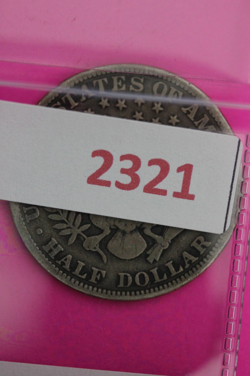 1913 P Barber Liberty Silver Half Dollar Graffitti Guaranteed Genuine Coin 2321