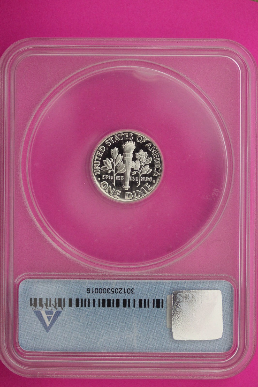 2002 S PR 70 Roosevelt Silver Dime Deep Cameo ANACS Certified Graded Slab 411