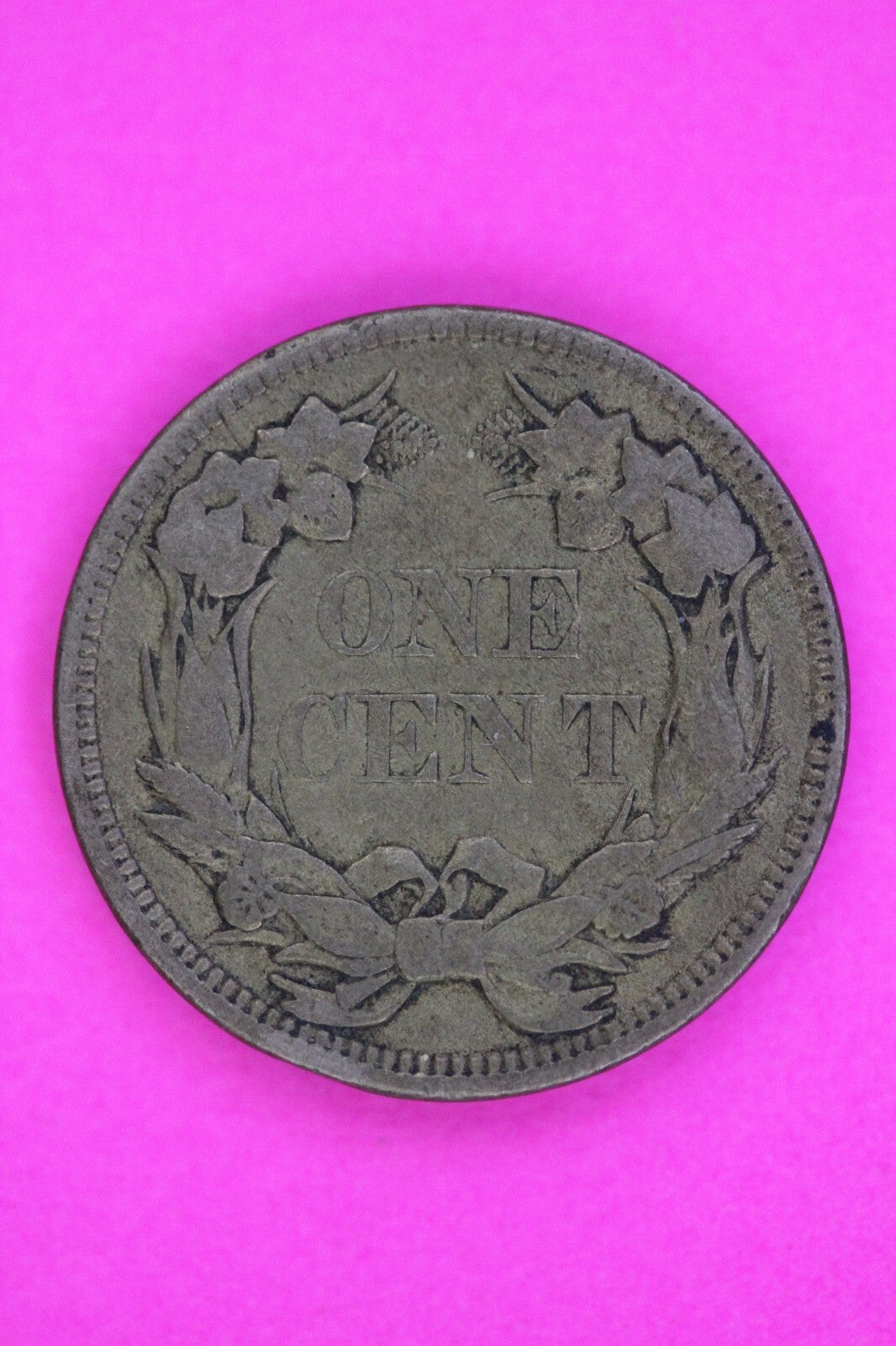 1858 Flying Eagle Cent Penny You Get The Exact Same Scarce Coin In Pics 156