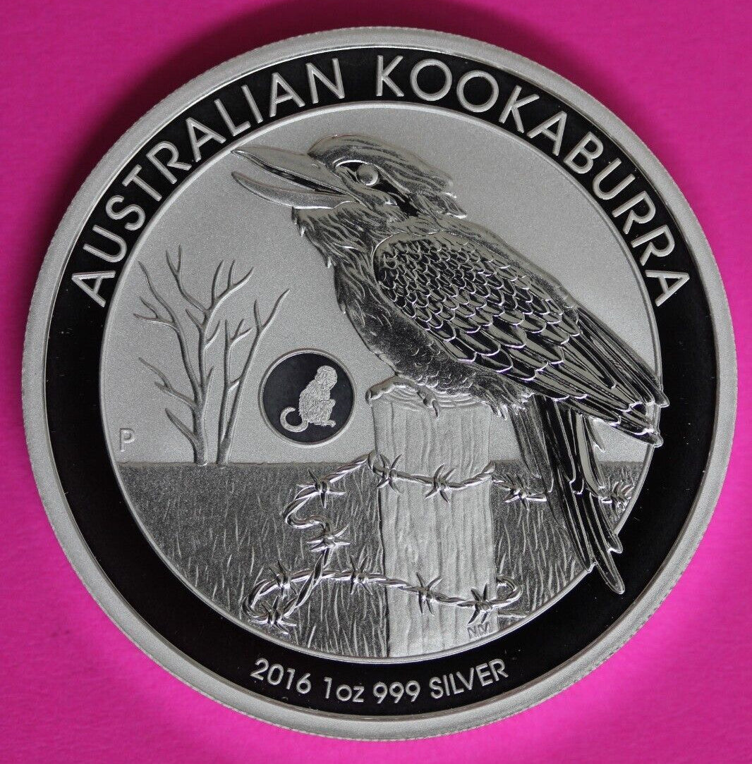 2016 Gem BU Australia Kookaburra Monkey Privy You Get The Same Coin In Pics 56