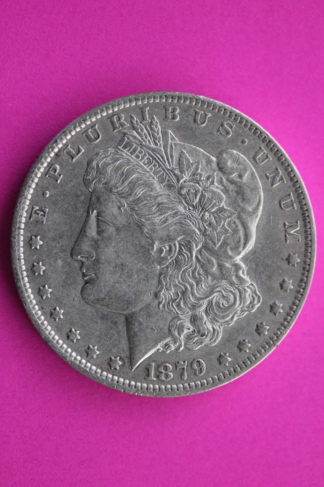 Hi Grade 1879 O Morgan Lady Liberty Rare Date Silver Dollar Authentic Coin 0383N