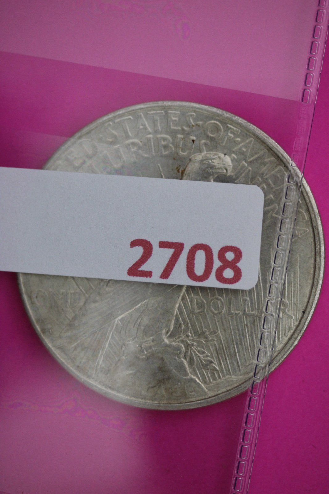 1926 D Peace Lady Liberty Semi Key Date Silver Dollar Guaranteed Authentic 2708