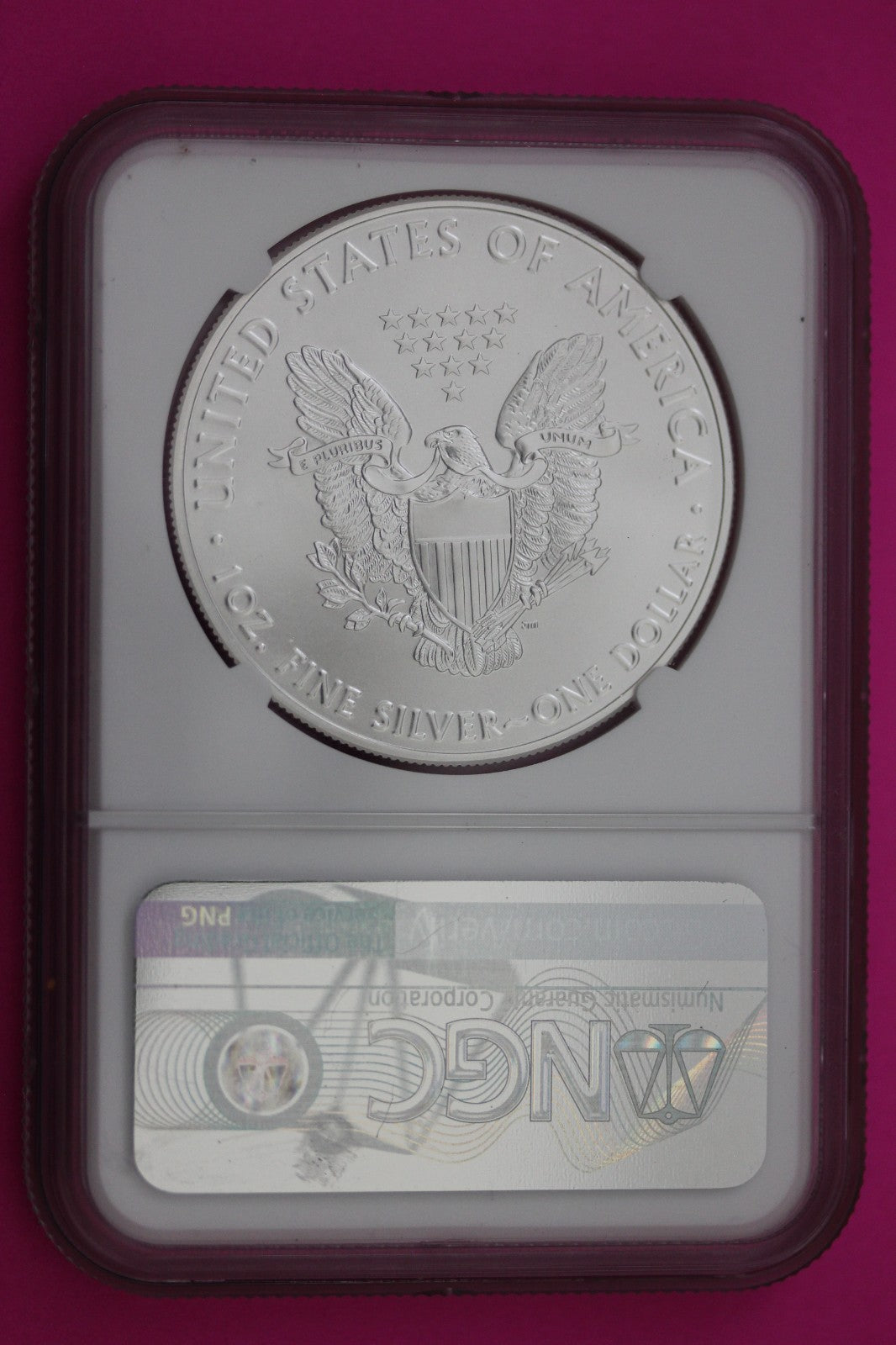 2019 MS 70 Silver Eagle 1 OZ .999 Silver NGC Certified Everhart Signature 691