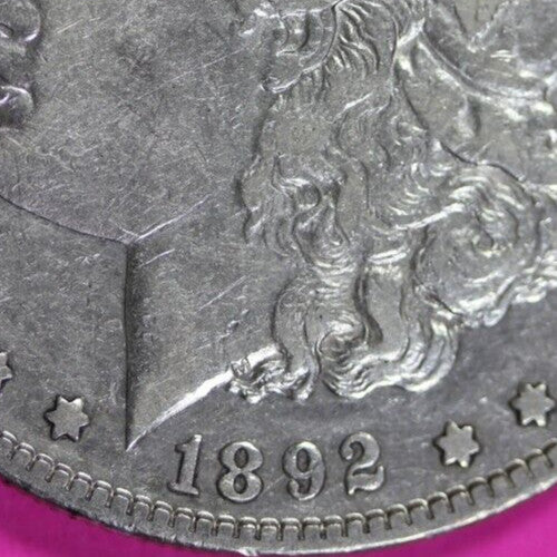 High Grade 1892 S Morgan Liberty Silver Dollar Rare Key Date San Francisco 221
