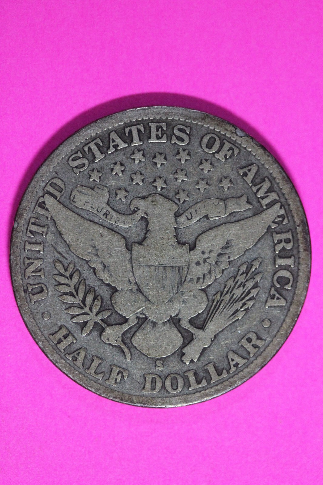 1909 S Barber Liberty Half Dollar Scarce Semi Key Date Coin San Francisco 214