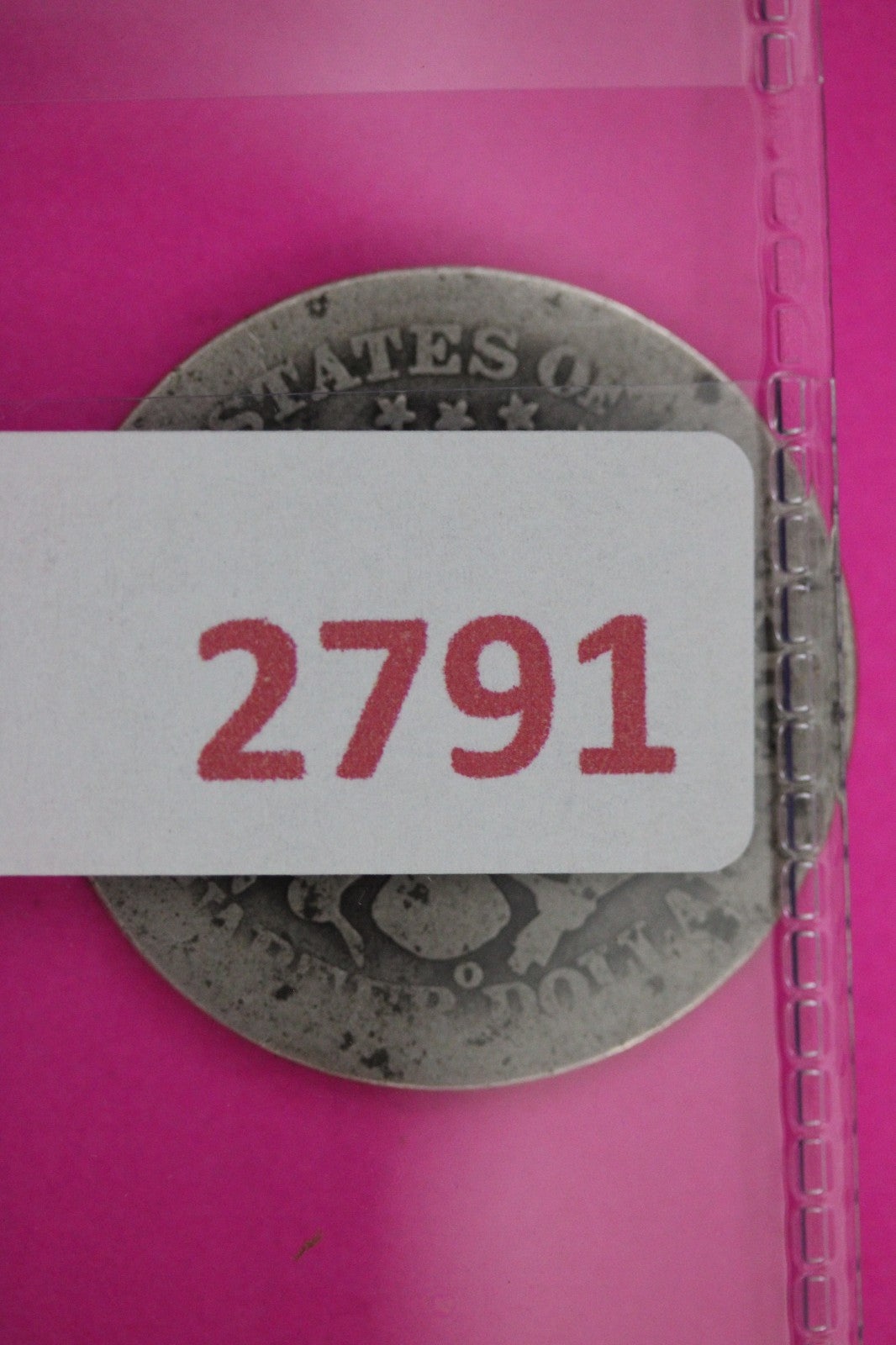 1896 O Barber Liberty Quarter Silver Exact Coin Shown Low Grade Filler 2791