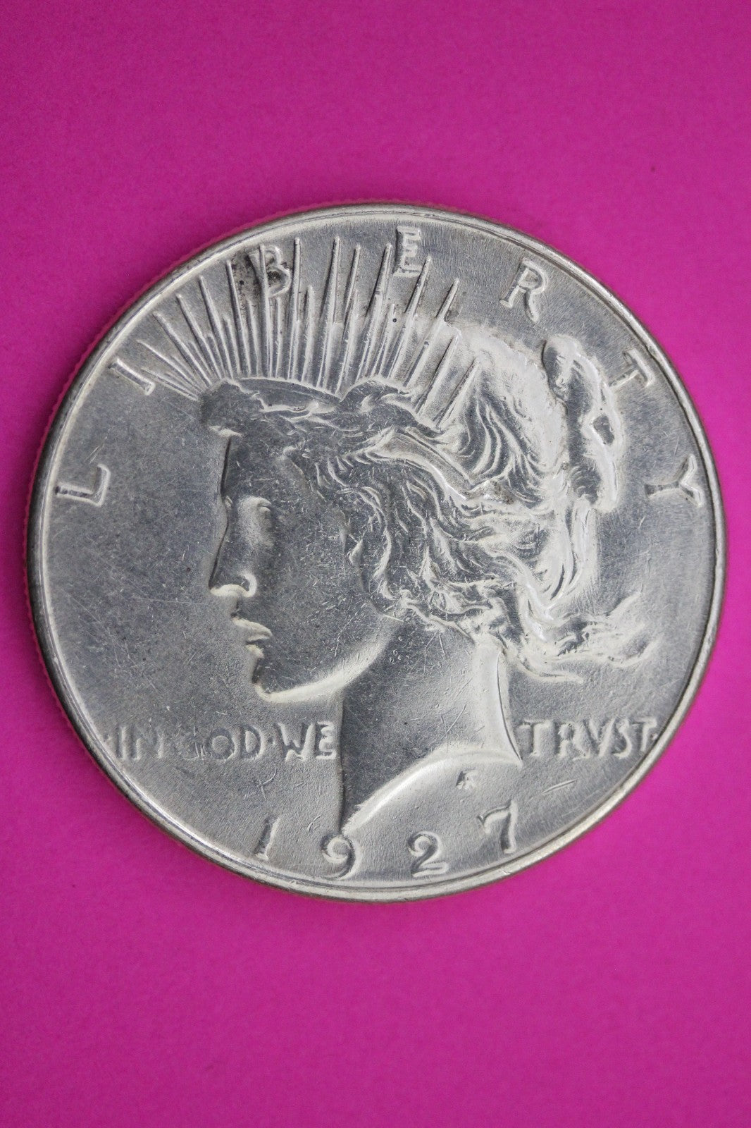 1927 S Peace Silver Dollar LIberty Coin Guaranteed Authentic U.S.A. Seller 1940