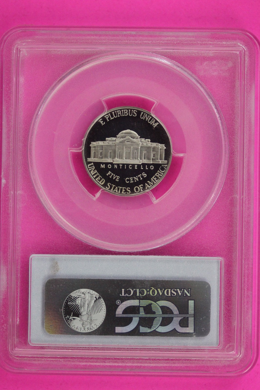 2003 S PR 70 Thomas Jefferson Nickel PCGS Certified Graded Authentic Slab 1321