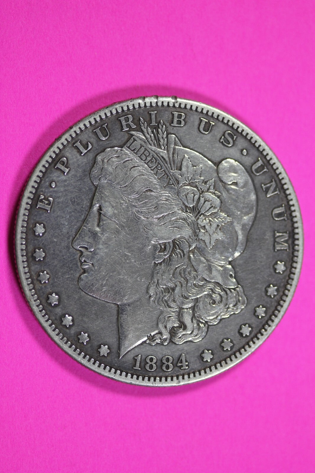 High Grade 1884 S Morgan Liberty Silver Dollar Rare Key Date San Francisco 116
