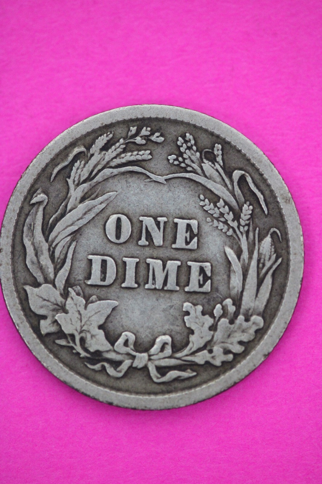 1908 P Barber Liberty Dime Scarce Semi Key Date Coin Philadelphia Mint 136