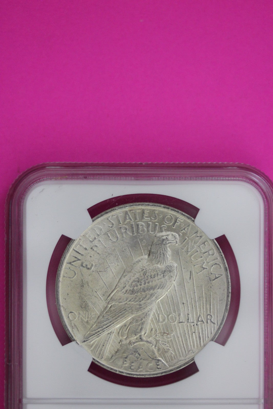 1923 P MS 63 Liberty Peace Silver Dollar NGC Certified Graded Authentic 1125
