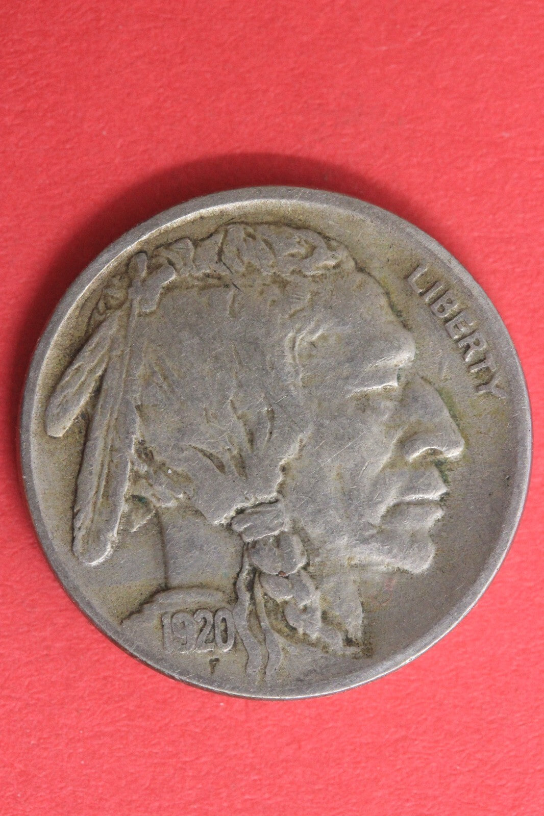 1920 P Buffalo Indian Nickel Exact Coin Pictured Fast Flat Rate Shipping OCE 81