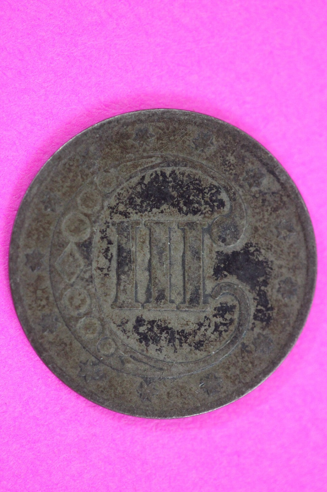 1851 Trime 3 Three Cent Silver Dime Exact Coin Shown In Pics Semi Key Date 110