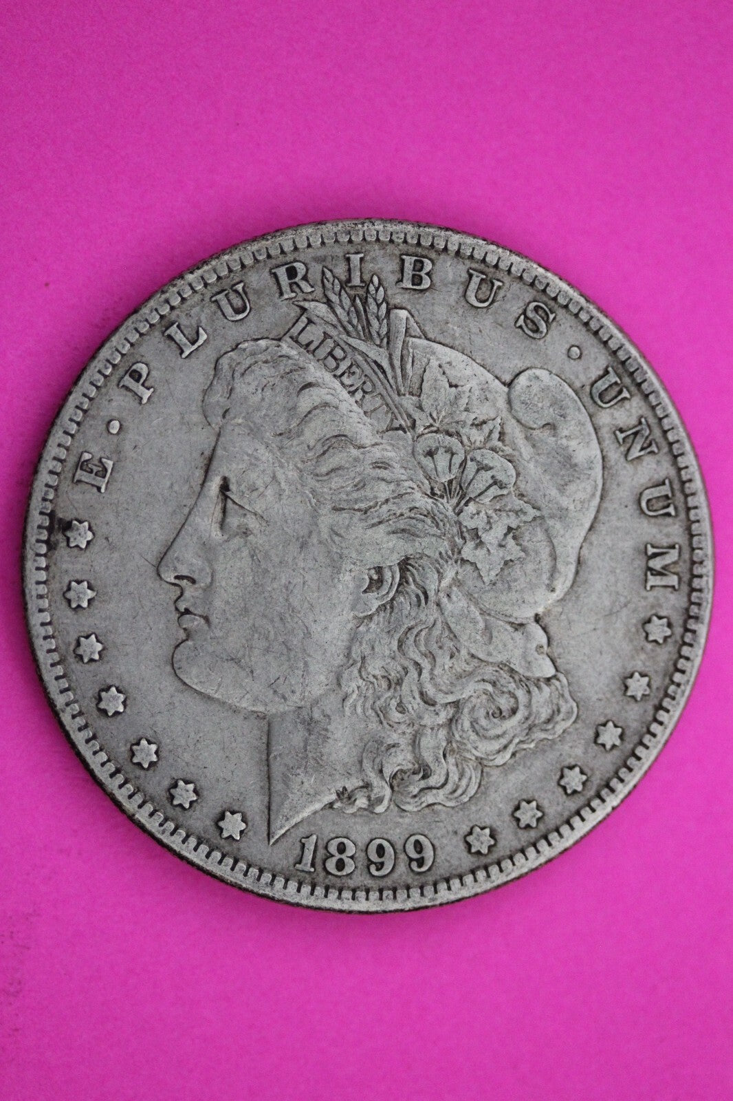 1899 S Morgan Lady Liberty Rare Date Silver Dollar Guaranteed Authentic 0174N