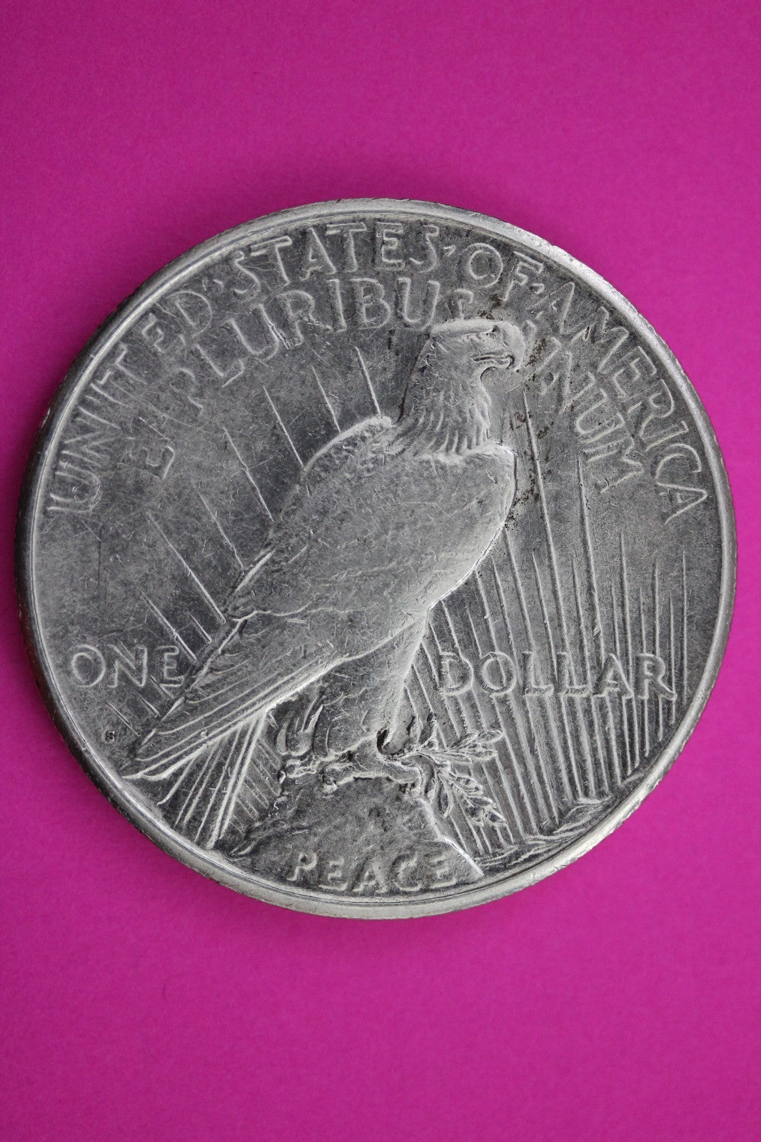 High Grade 1925 S Peace Liberty Silver Dollar Guaranteed Authentic Coin 1650