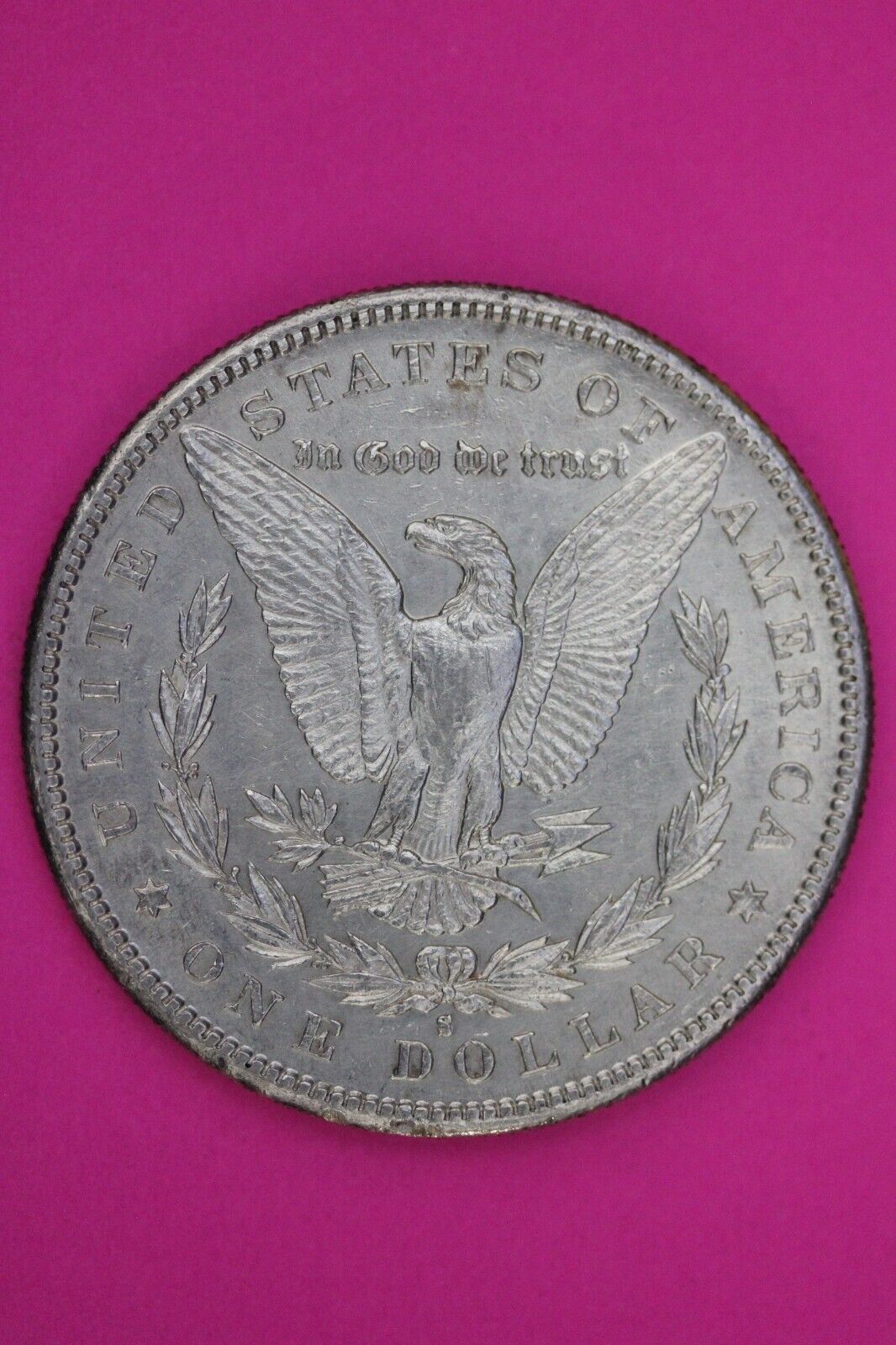 High Grade 1886 S Morgan Liberty Silver Dollar Scarce Semi Key Date Coin 34