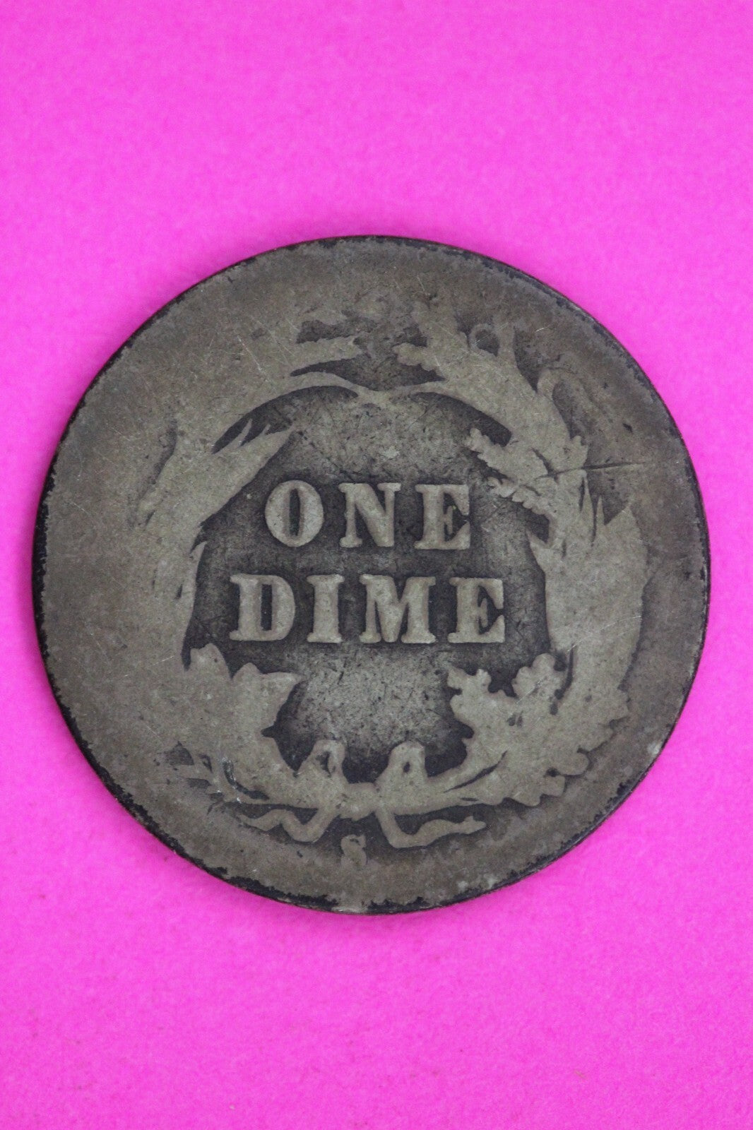 1892 S Barber Liberty Dime Silver Coin Guaranteed Authentic & Genuine 1547