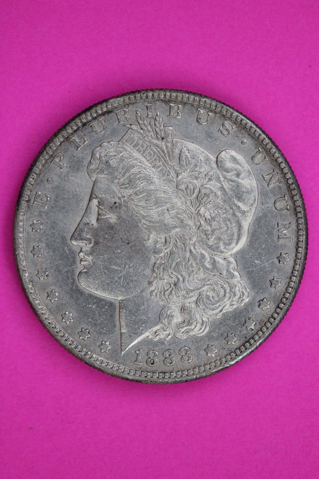 1888 S Morgan Lady Liberty Silver Dollar Guaranteed Authentic & Genuine 1771