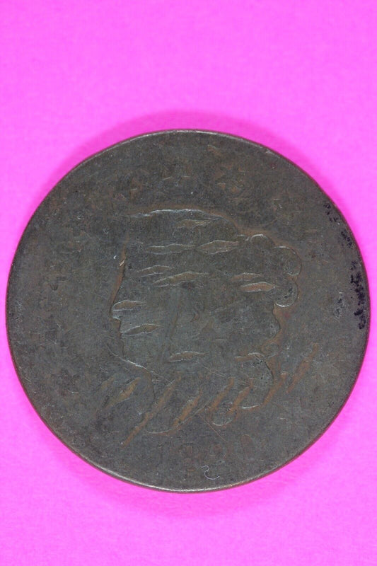 Cull 1820 Large Date Large Cent Coronet Head Liberty Exact Early Coin Shown 21
