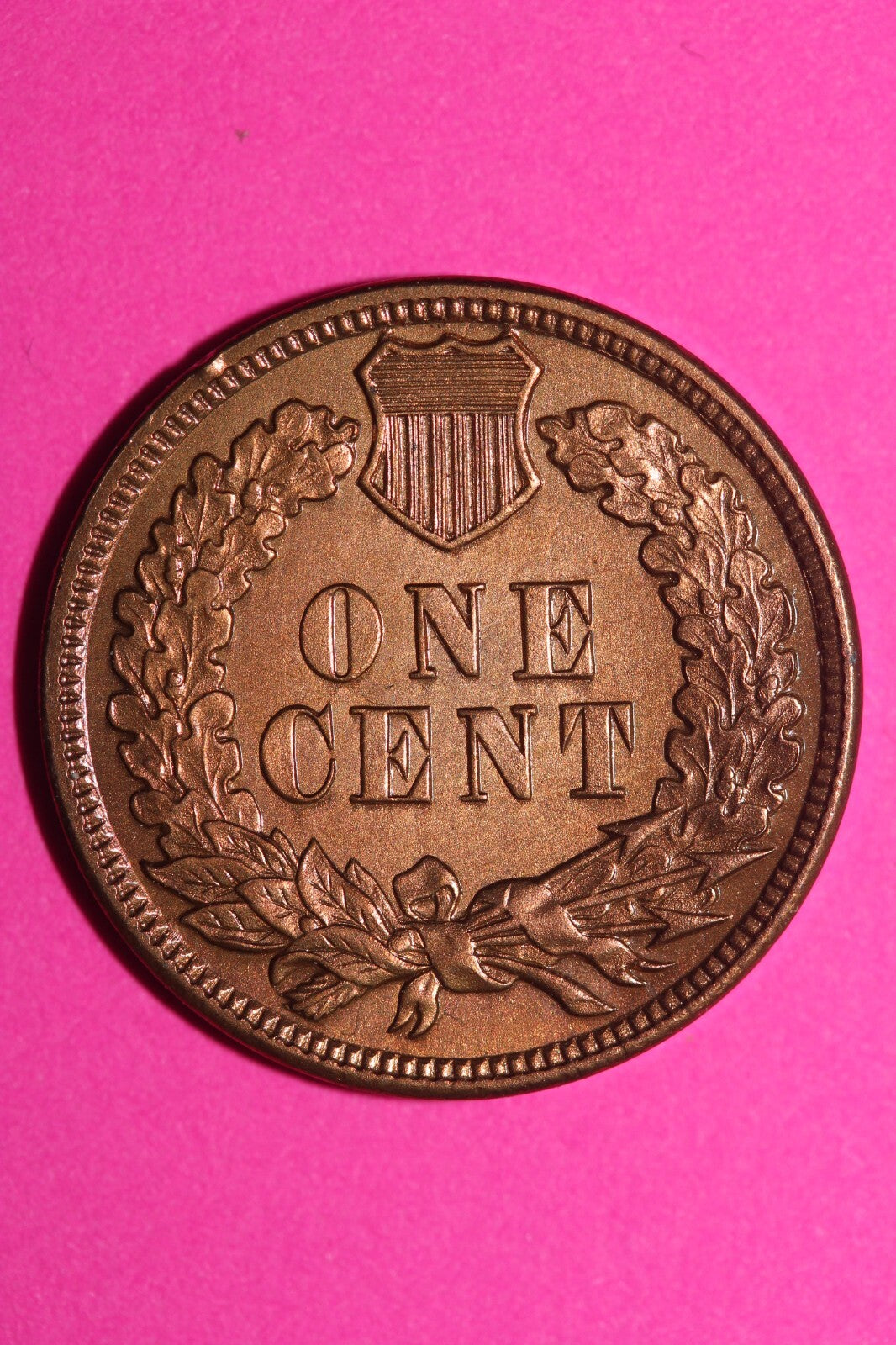 High Grade 1887 Red Indian Head Cent Penny Guaranteed Authentic & Genuine 1344