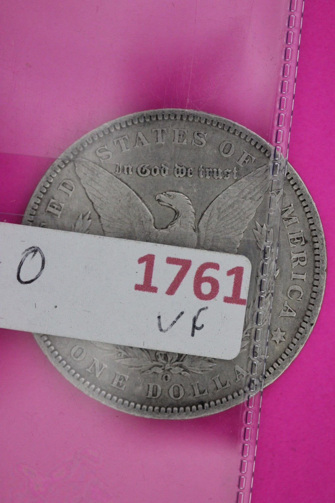 1891 O Morgan Lady Liberty Silver Dollar Guaranteed Authentic & Genuine 1761