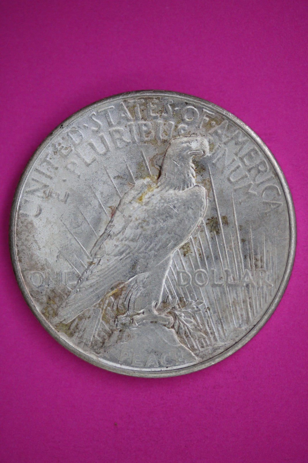1935 P Peace Lady Liberty Semi Key Date Silver Dollar Guaranteed Authentic 2717