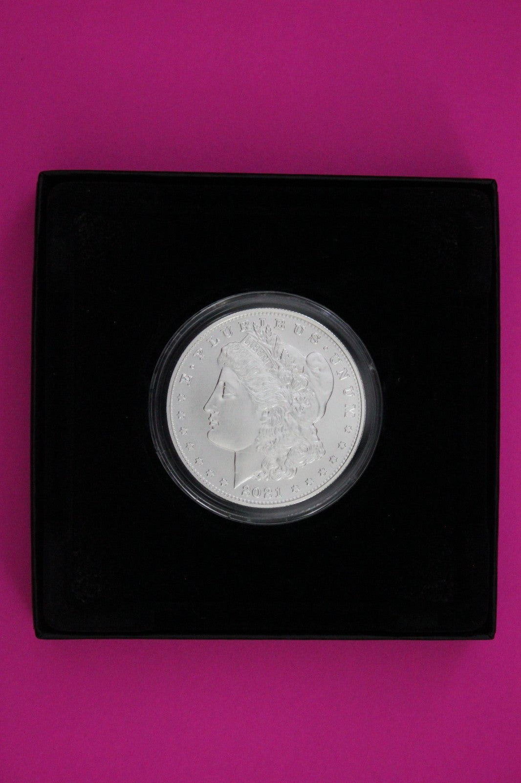 Gem Brilliant Uncirculated 2021 S Morgan Silver Dollar .999 Mint Box COA 6102