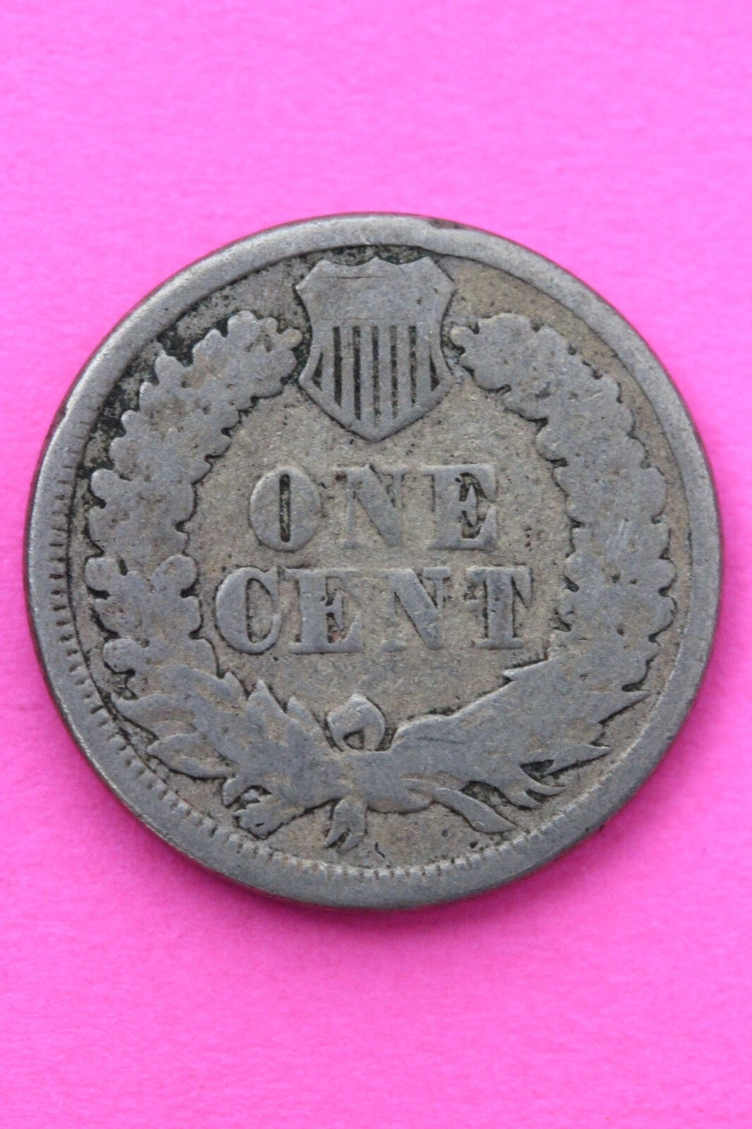 1862 Copper Nickel Indian Head Cent Penny Exact Early Type Coin Pictured 77