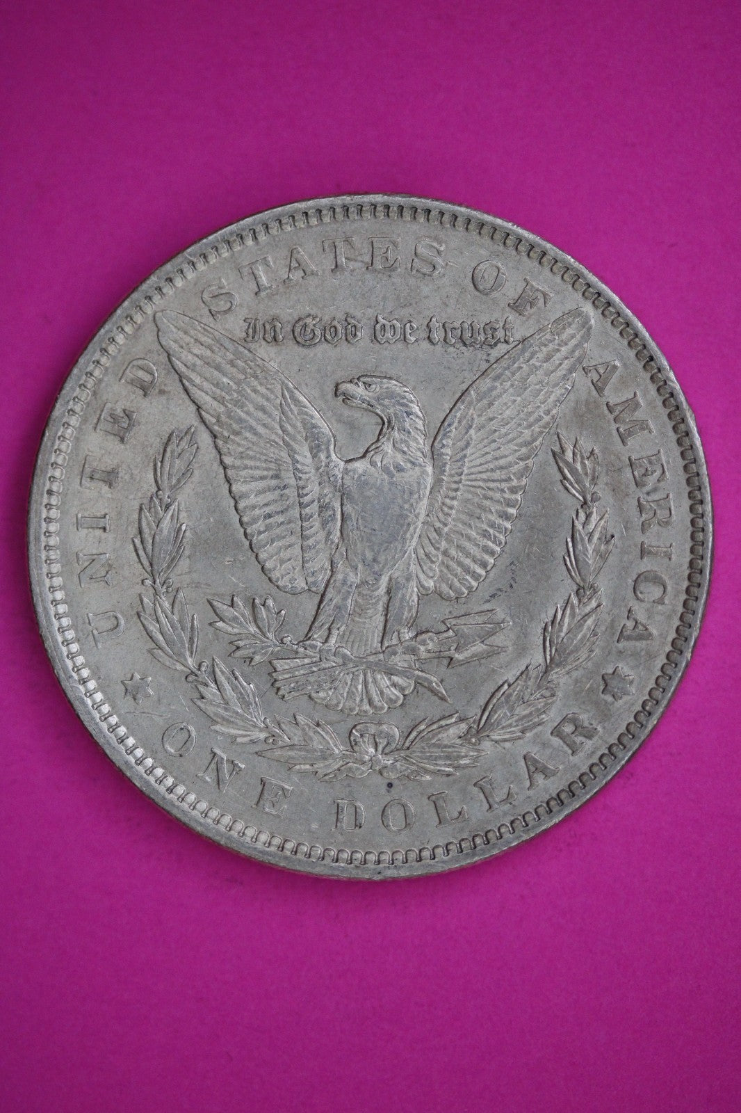 1892 P Morgan Lady Liberty Silver Dollar Guaranteed Authentic & Genuine 2697