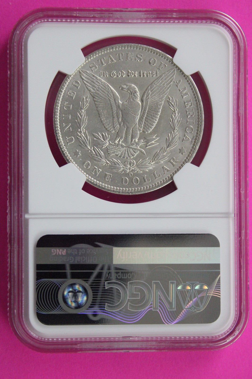 1904 O MS 63 Liberty Morgan Silver Dollar NGC Certified Graded Authentic 863