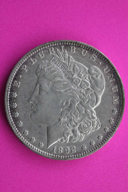 Hi Grade 1892 O Morgan Lady Liberty Rare Date Silver Dollar Authentic Coin 0380N
