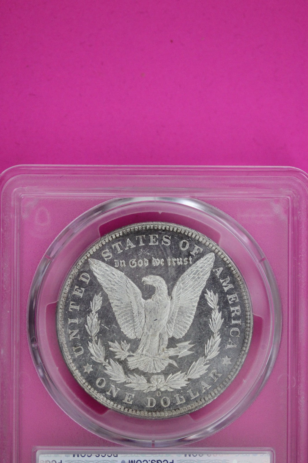 Rainbow Toned 1904 O MS 64 Morgan Silver Dollar PCGS Certified Authentic 1214