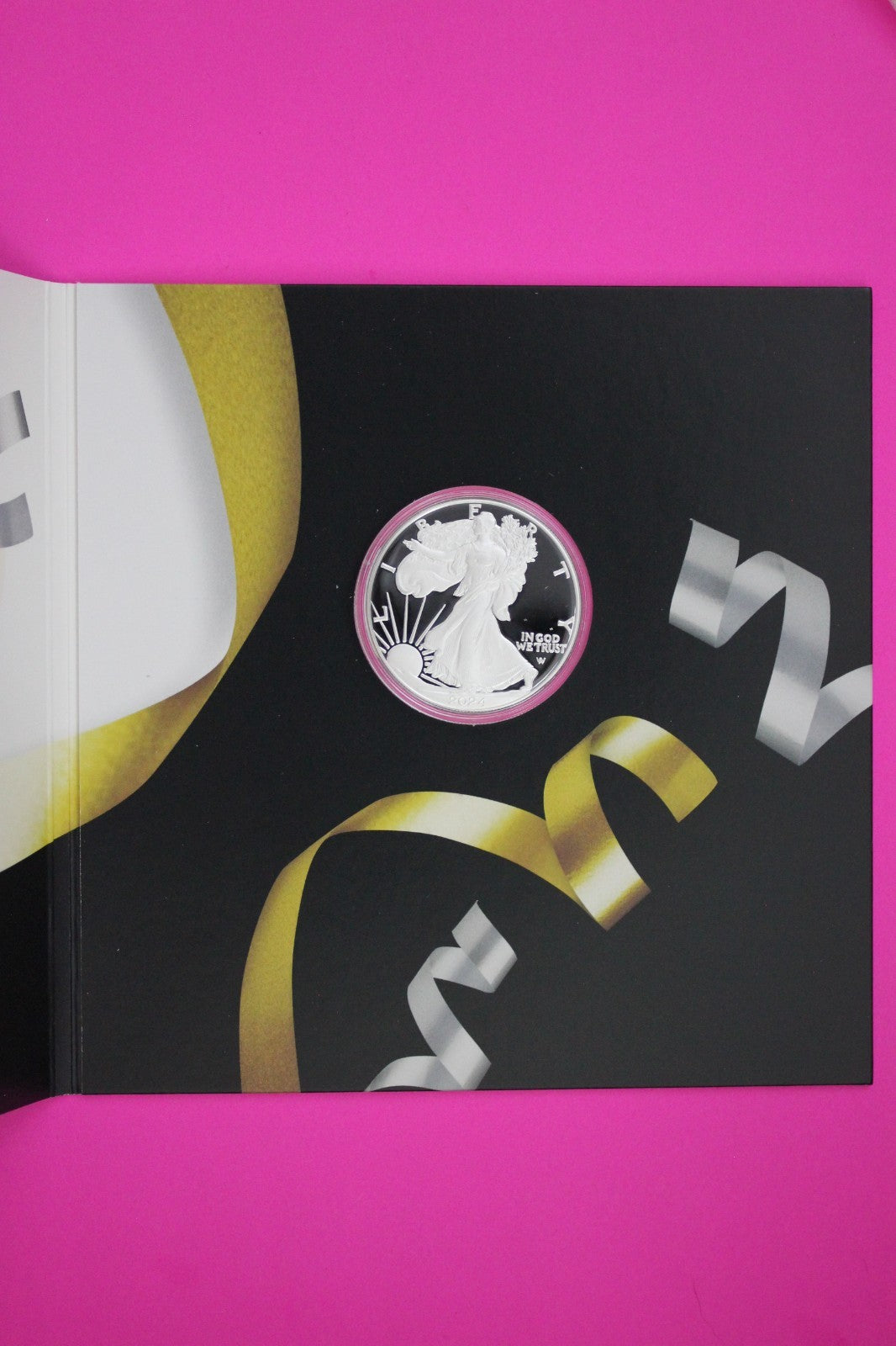 Gem 2024 S Congratulations U.S. Mint Set Proof Deep Cameo Silver Eagle COA 9063