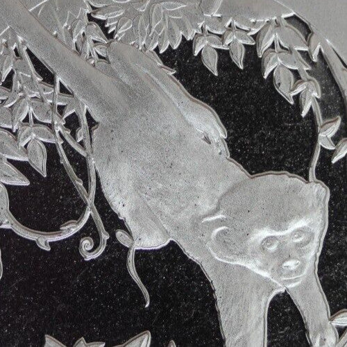 Gem BU 2023 Barbados Monkey 1 OZ Silver Coin .999 Fine $1.00 Same Coin In Pic 06