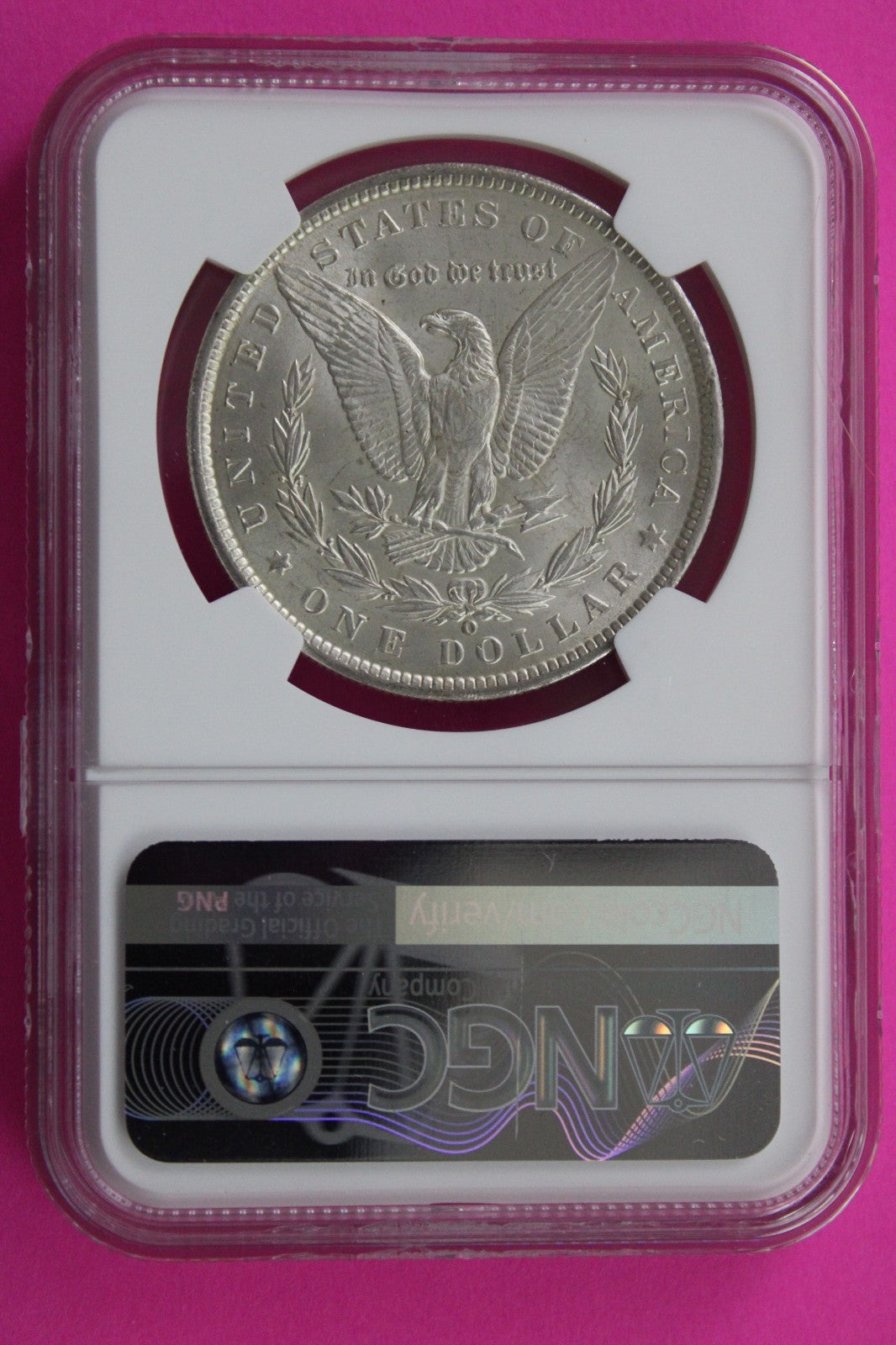 1900 O MS 63 Liberty Morgan Silver Dollar NGC Certified Graded Authentic 846
