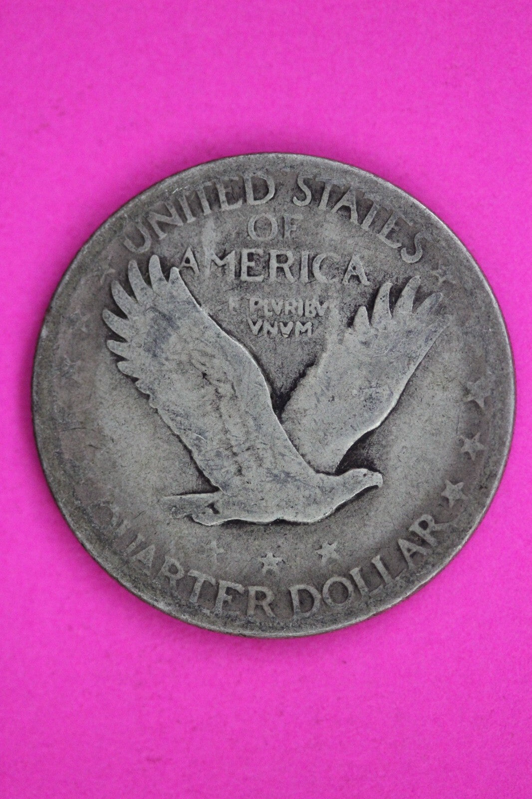 1927 S Standing Liberty Silver Quarter Guaranteed Authentic & Genuine Coin 1445