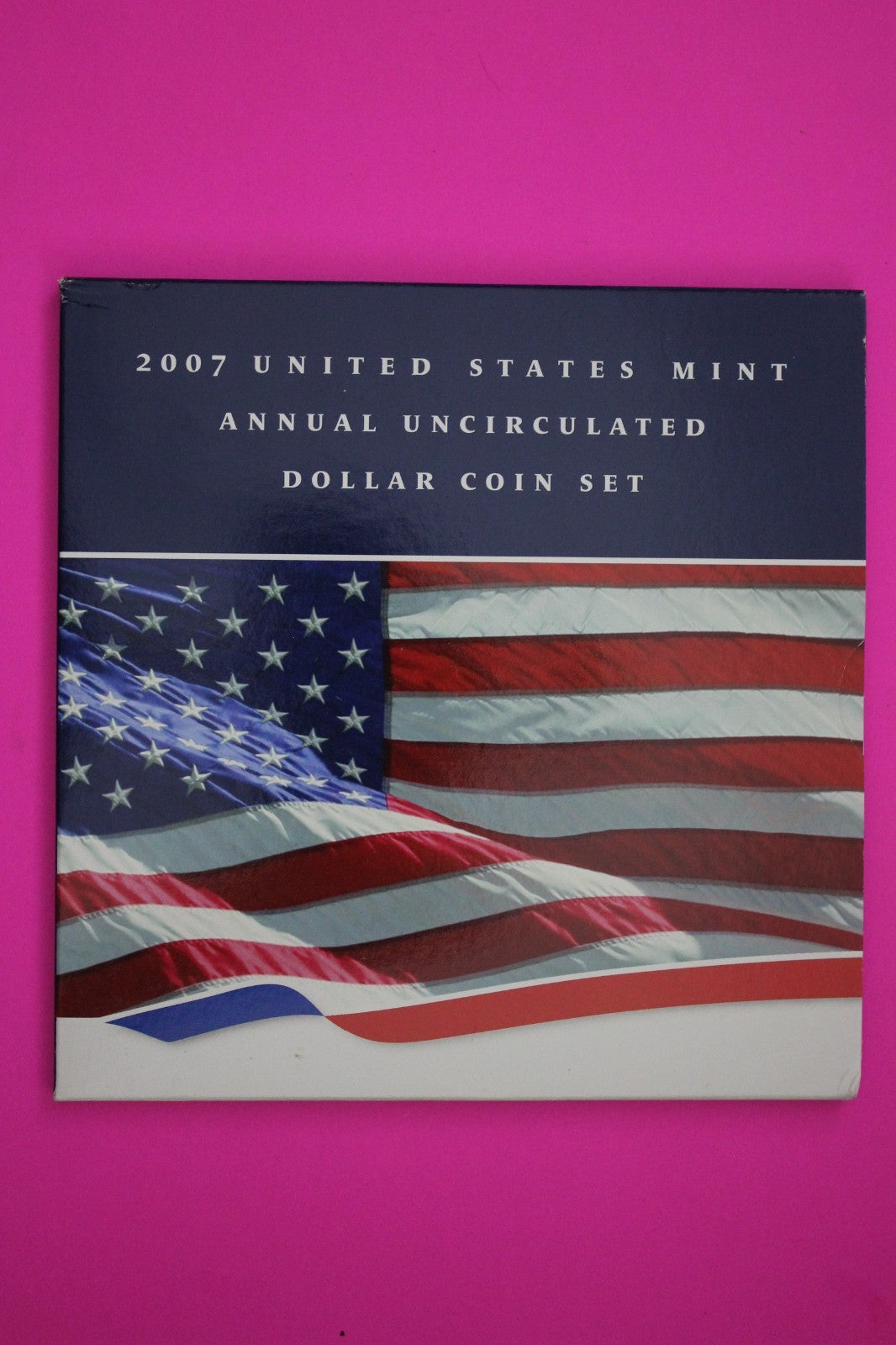 Gem 2007 Brilliant Uncirculated 6 Dollars U.S. Mint Set Silver Eagle COA 9056